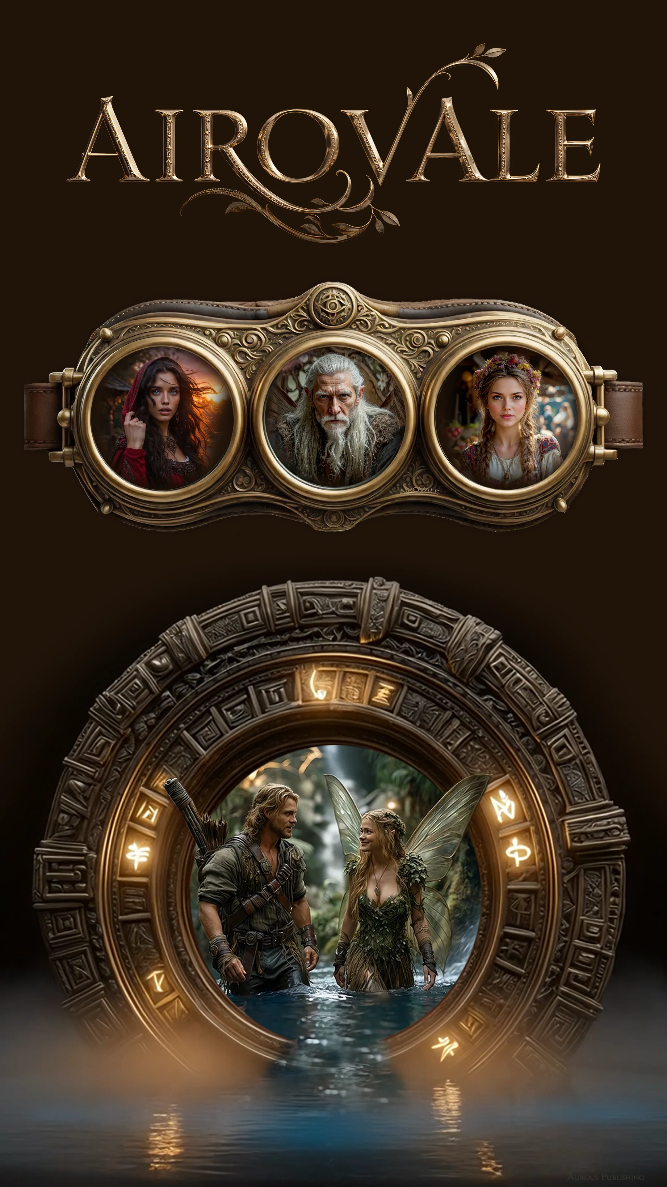 Airovale Chrono-Viewer - browse steampunk fantasy episodes, characters and artwork through the time portal
