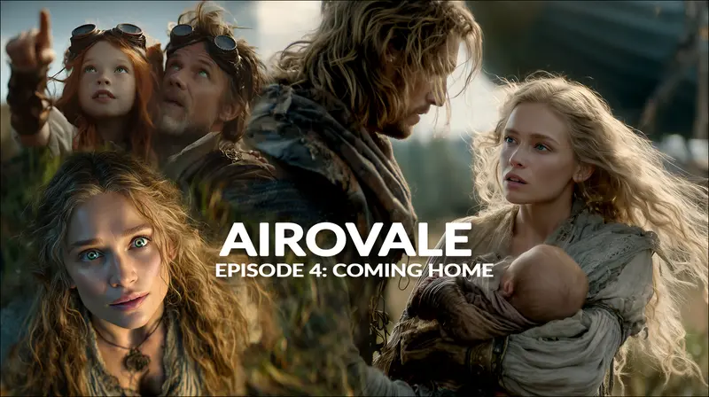 Airovale Episode 4: Coming Home - airship homecoming family reunion steampunk