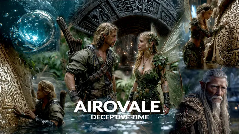 Airovale Episode 7: Deceptive Time - lost underwater city forbidden romance fae