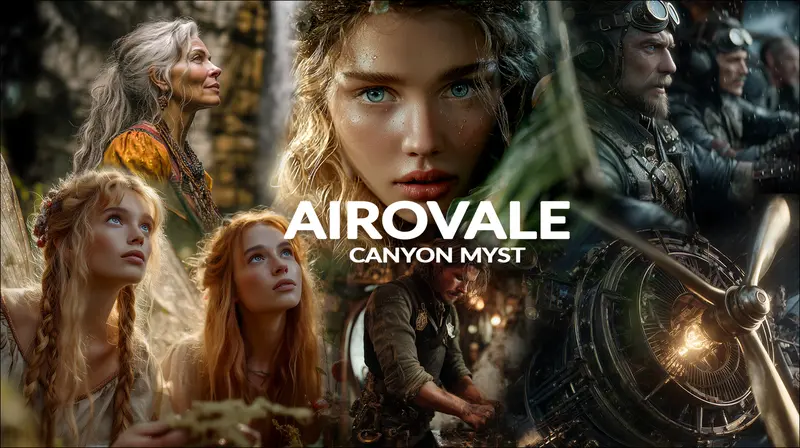 Airovale Episode 5: Canyon Myst - mystical fae island paradise aeronauts