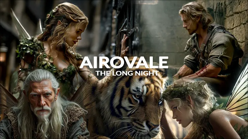 Airovale Episode 9: The Long Night - prison escape fae wild animals dark fantasy