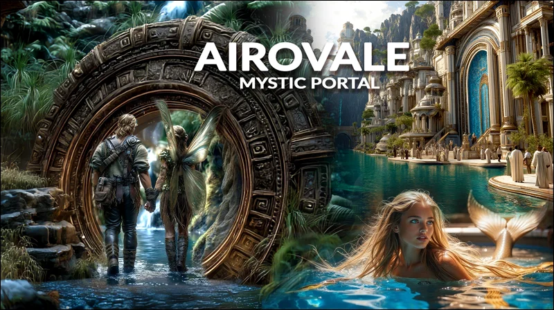 Airovale Episode 10: Mystic Portal - time portal dimensional gateway fae magic